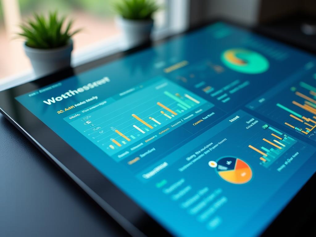AI-driven wellness analytics dashboard